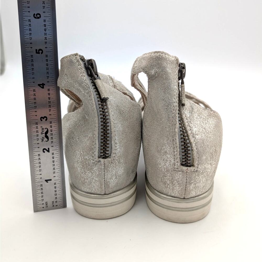 Eileen Fisher Shea Strappy Sneaker Sandals Women's Platinum Size US8.5 EU39 - Picture 4 of 9